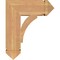 Ekena Millwork Thorton Arts & Crafts Smooth Bracket, Western Red Cedar, 5 1/2"W x 18"D x 22"H BKT06X18X22THR03SWR - alternate 3